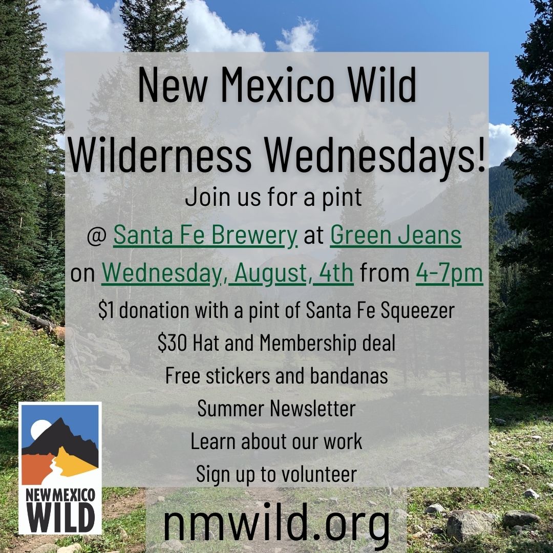 Wilderness Wednesdays @ Santa Fe Brewing Co. at Green Jeans