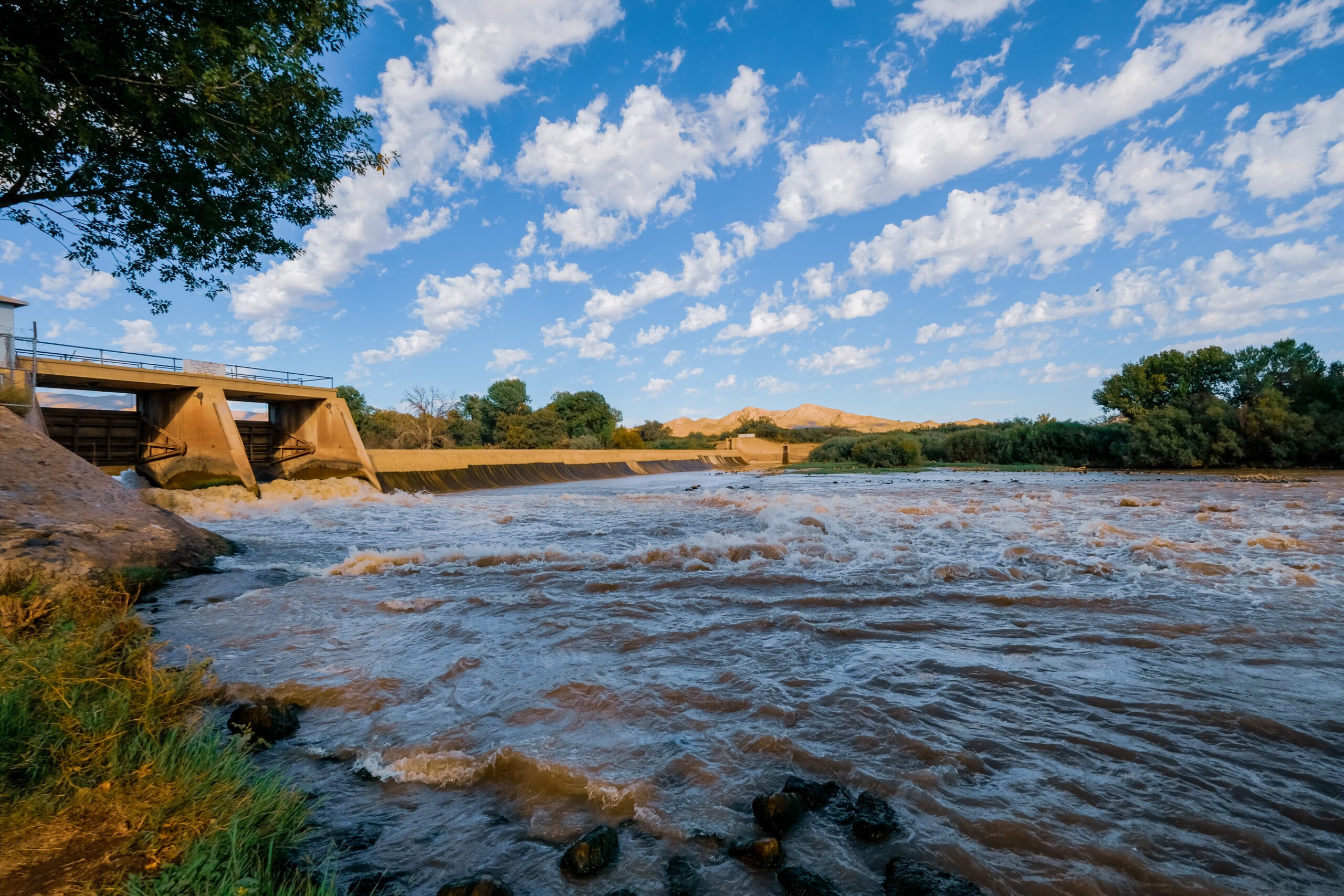 Rio Grande flowing through Caballo section