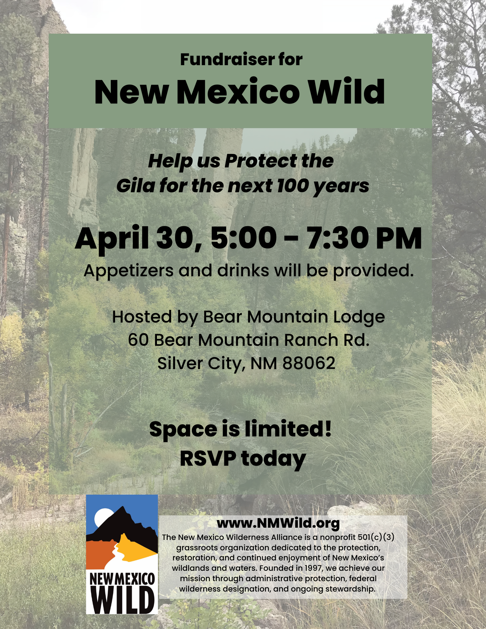 New Mexico Wild Fundraiser